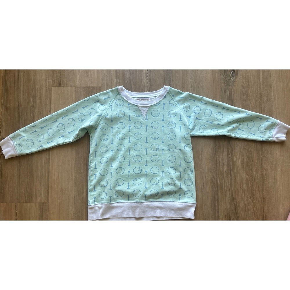 The Beaufort Bonnet Company Golf Tee Thick Crewneck Pullover Top Unisex Size 8 - Picture 3 of 9